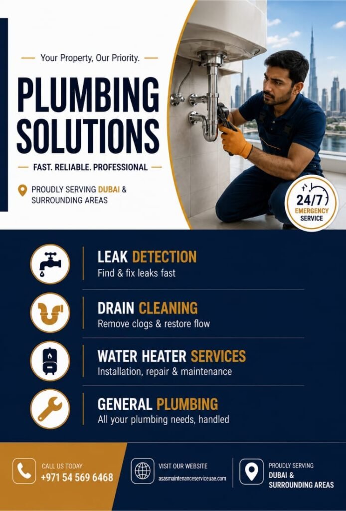 plumbing services dubai