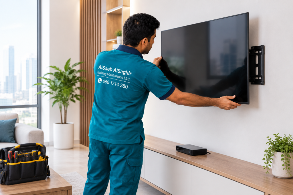 Professional TV Installation in Dubai